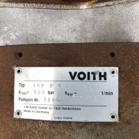 Хидравлична помпа VOITH, снимка 4 - Резервни части за машини - 43770957