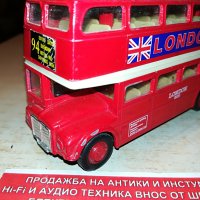 двуетажен метален автобус от англия 0606221918, снимка 4 - Антикварни и старинни предмети - 37002042