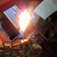 Мотор от месинг запалка, снимка 1 - Антикварни и старинни предмети - 36706455