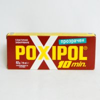 Лепило POXIPOL прозрачно 14мл, снимка 1 - Лепила и силикон - 38412590