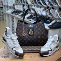 Дамски комплект спортни обувки портфейл и чанта Louis Vuitton код 20, снимка 1 - Дамски ежедневни обувки - 27983739