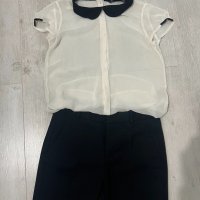 Панталон Zara с риза Zara размер XS, снимка 2 - Ризи - 44060623