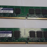 Продавам RAM A-DATA 1 GB DD2 667 - 2 банки, снимка 1 - Работни компютри - 33206943