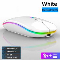 🖱️Безжична Bluetooth Мишка MS6BT+2.4G, снимка 2 - Клавиатури и мишки - 42908648