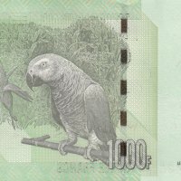 1000 франка 2013, Демократична република Конго, снимка 2 - Нумизматика и бонистика - 38206886