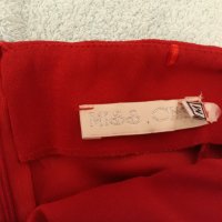 Червена къса рокля MISS CHIC, с вградени подплънки , сексапилна, по тялото , еластична материя., снимка 3 - Рокли - 37258201