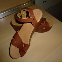 Разпродажба PAPOUTSIS сандали естествена кожа, снимка 7 - Сандали - 32691460