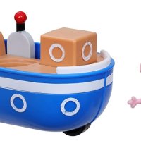 Оригинална фигурка Peppa Pig с малка лодка / Hasbro, снимка 2 - Фигурки - 43179952