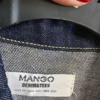 Дънково яке Mango xs, снимка 1 - Якета - 43460811