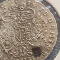 Сребърна монета 7 кройцера 1762г. Франц първи Свещена Римска Империя 13739, снимка 12 - Нумизматика и бонистика - 43015038