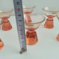 антикварен сервиз 53г стъклени чаши и гарафа , снимка 10 - Антикварни и старинни предмети - 27481168