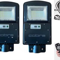 Соларна улична LED лампа COBRA 450/900/1350/1800W, снимка 2 - Соларни лампи - 33778753