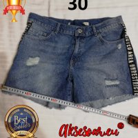 Къси секси дамски панталонки дънкови панталони за жени момичета дрехи облекло за горещо лято пролет , снимка 6 - Панталони - 37663350