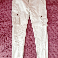 Бял панталон тип карго Project X Paris , снимка 14 - Панталони - 44911833
