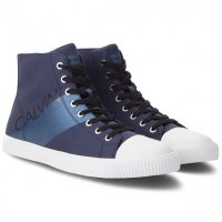 Мъжки обувки CALVIN KLEIN Metal Blue - ОРИГИНАЛ !!!, снимка 1 - Кецове - 26542420