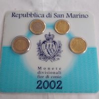 Сан Марино сетове колеционни редки монети UNC, снимка 4 - Нумизматика и бонистика - 33254422