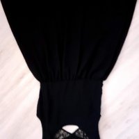 Нова ефирна черна рокля , снимка 4 - Рокли - 32248741