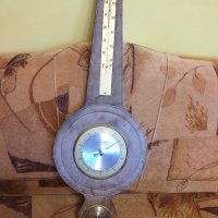 Немски барометър термометър и влагомер, снимка 1 - Стенни часовници - 33416526