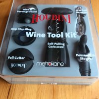 подаръчен комплект за вино Houdini, снимка 1 - Прибори за хранене, готвене и сервиране - 38972482
