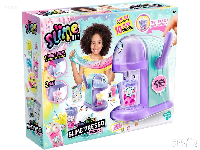 НОВИ! Машина за слайм Фабрика за шейкове от слайм Canal Toys, снимка 1
