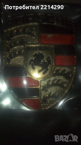 Емблема Porsche метална , снимка 1