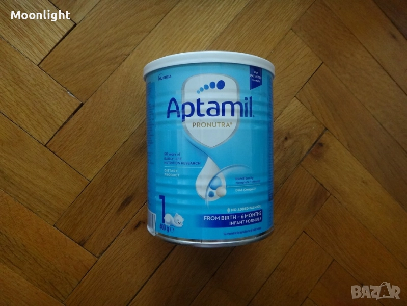 Чисто ново Aptamil 1 Pronutra Адаптирано мляко за кърмачета 0-6 месеца х400 г, снимка 1