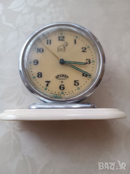 Настолен часовник Дружба 11 камъка, снимка 1