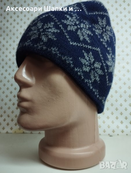 Мъжка плетена шапка - мпш5, снимка 1