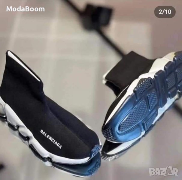 ✨🖤Balenciaga стилни черни мъжки обувки🖤✨, снимка 1