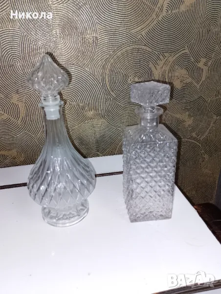 Кристални гарафи-700мл,бутилка-череп-700мл., снимка 1