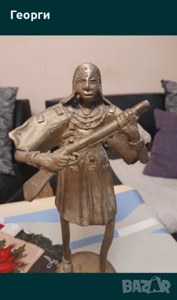 Бронзова статуетка-5, снимка 1