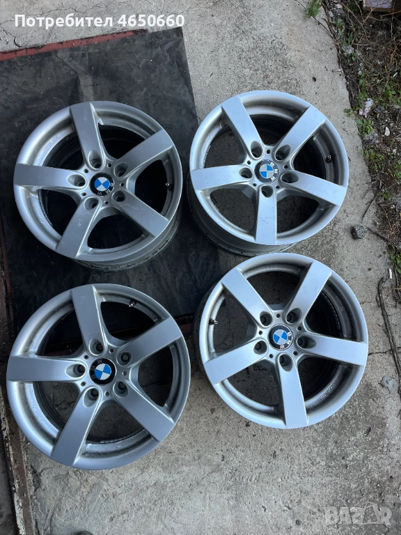 16 цолови алуминиеви джанти за БМВ , снимка 1