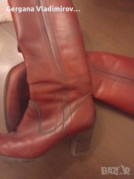 Елегантни ботуши на Tamaris естествена кожа , снимка 1
