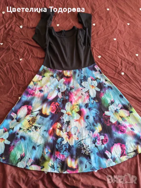 дамска рокля Л-ХЛ размер, снимка 1