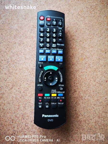 Panasonic N2QAYB000336 Original Remote Control for DVD/HDD Recorder , снимка 1
