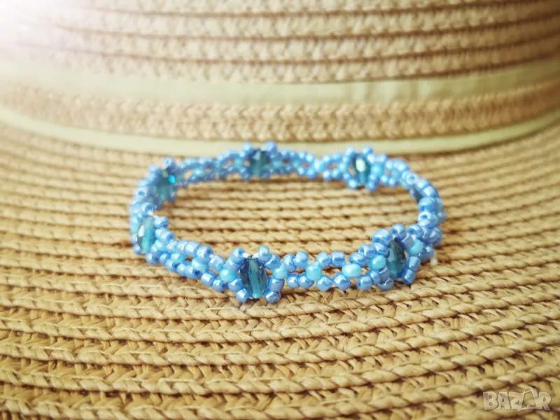 🏷️ Гривна / цвят: син, снимка 1