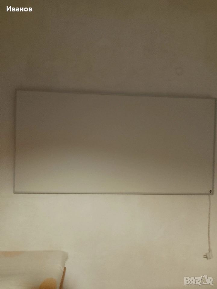 инфрачервен отоплителен панел , снимка 1
