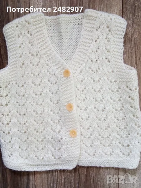 Детско елече - плетиво, снимка 1