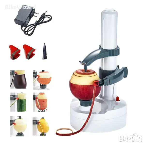 Електрическа белачка въртяща за картофи / ябълки, снимка 1