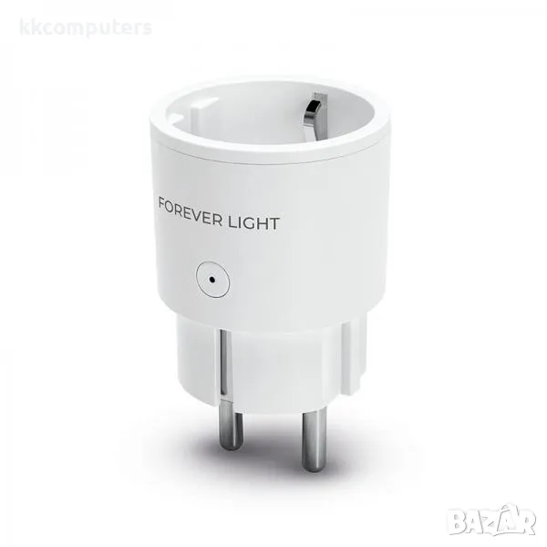 Forever Wi-Fi Light Smart Контакт /240V 10A/ - FLSP10A, снимка 1