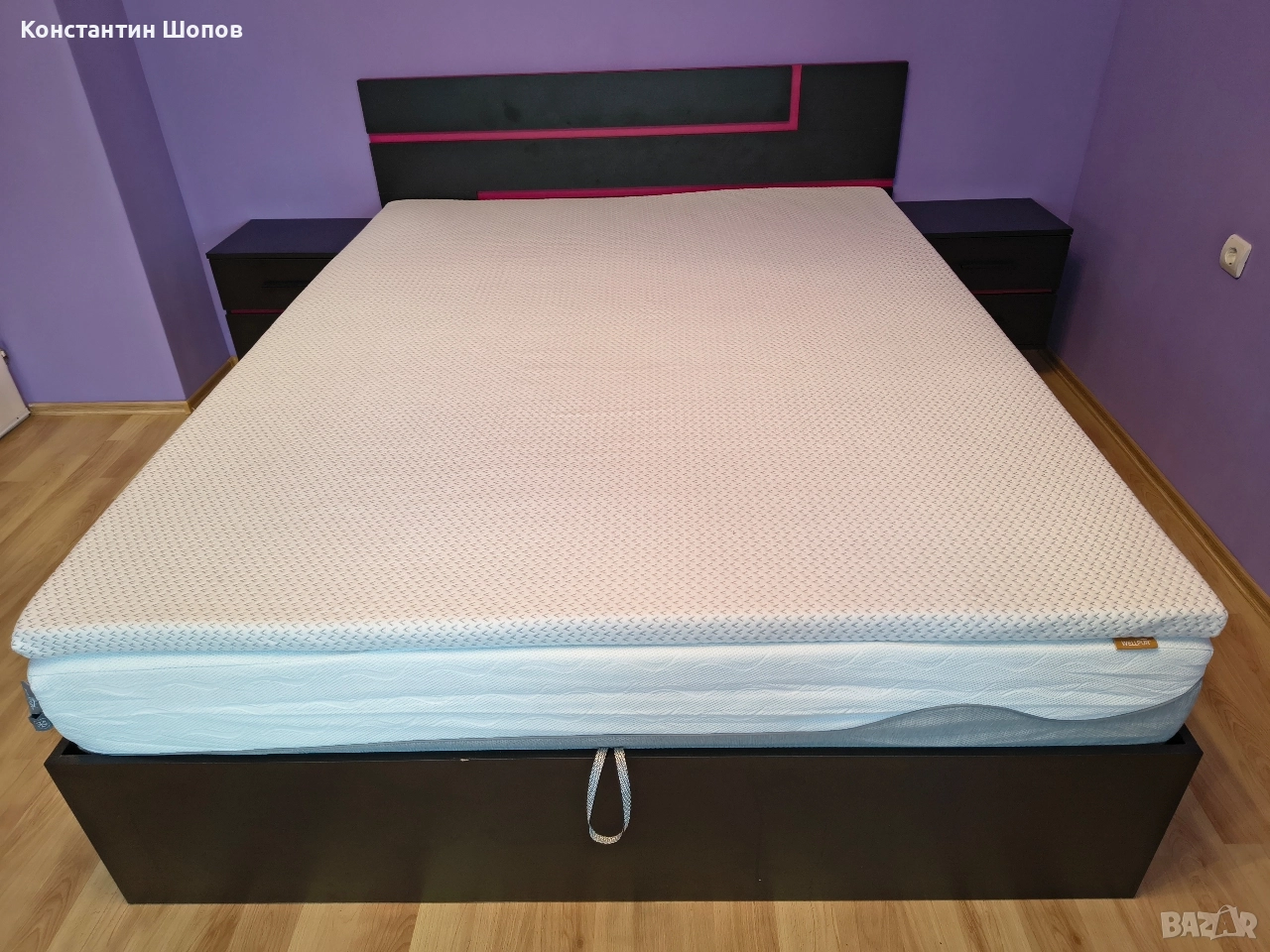 Топ матрак 160x200 см WELLPUR , снимка 1