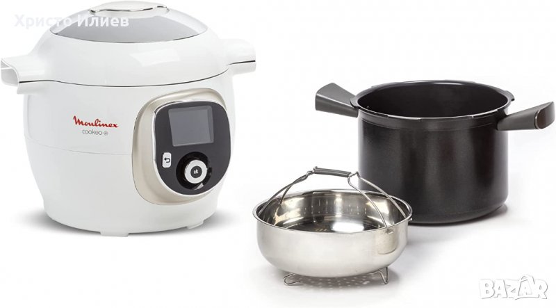 Интелигентен мултикукър MOULINEX COOKEO CE851A10 - Бяла 150 РЕЦЕПТИ , снимка 1