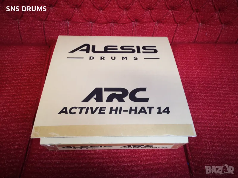 🥁 Нов 14" Alesis ARC фус чинел с контролер и клъч – пълен комплект, снимка 1