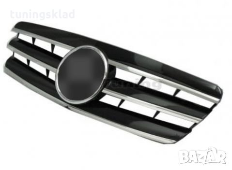 Решетка за Mercedes W203 (2000-2007) CL look черна, снимка 1