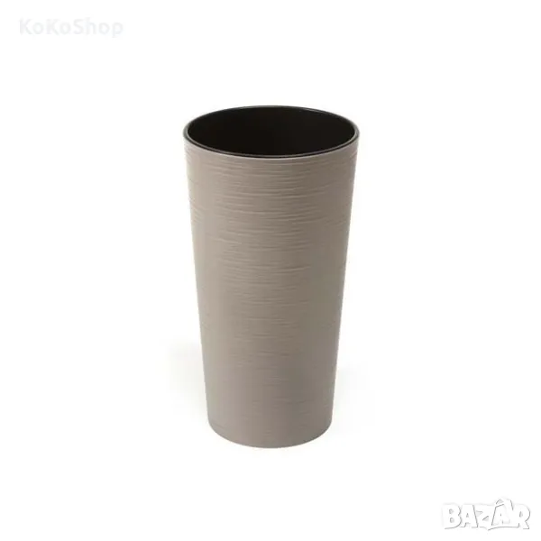 Кашпа-19х36 см./висока кашпа/висока пластмасова кашпа, снимка 1