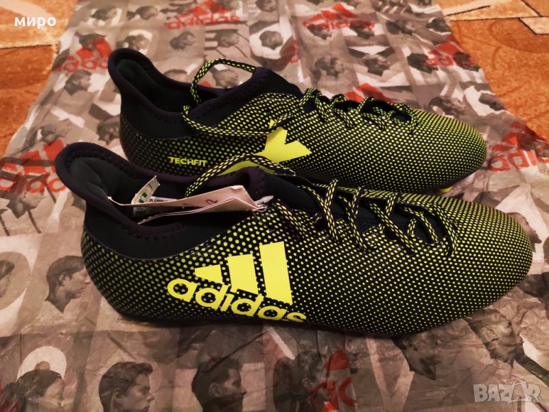 Футболни обувки калеври ADIDAS X17.3 FG номер 44 , снимка 1