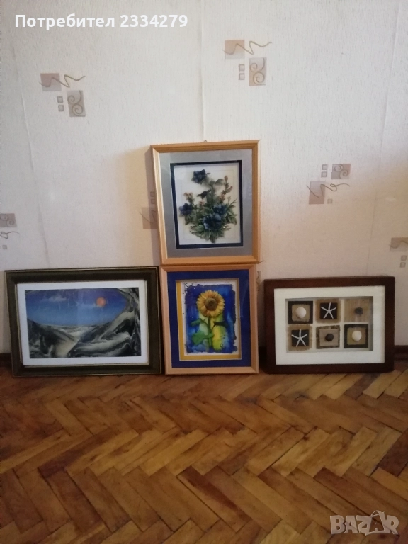 Релефни картини, авторски оригинални скулптурнаи картини с техника КВИЛИНГ. , снимка 1