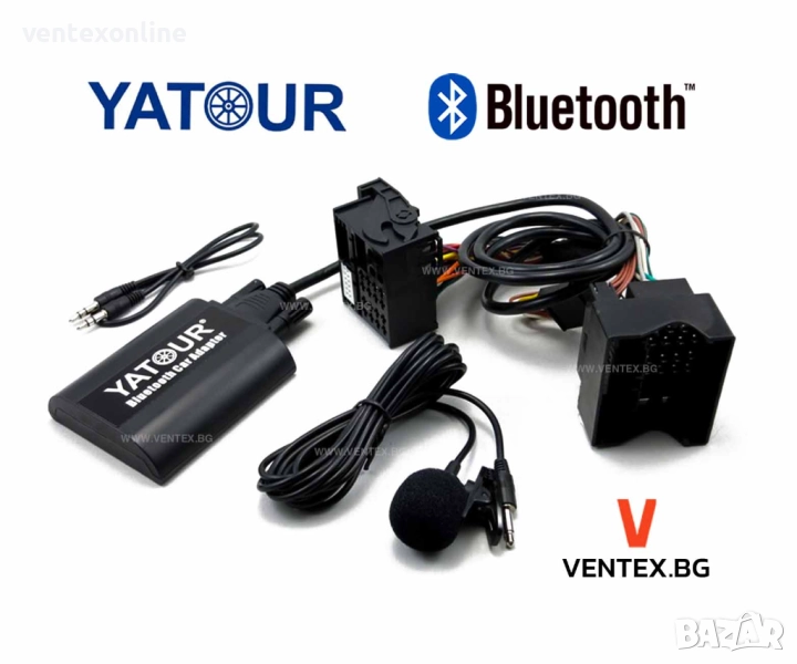 Yatour BTK Bluetooth/AUX интерфейс за Ford Fiesta, Focus, Mondeo, снимка 1