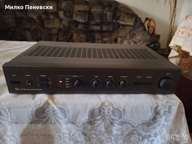 DUAL  CV 1160 STEREO AMPLIFIER MADE IN GERMANY , снимка 1