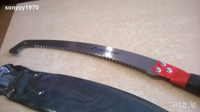 голям трион с кука 55см-за клони с място за прът в Градинска техника в ...